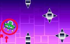 Geometry Dash: UFO Flying