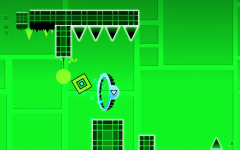 Laggy Geometry Dash